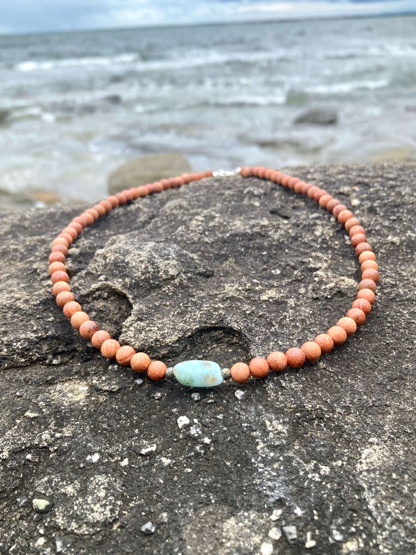 Big Kahuna - Larimar Necklace