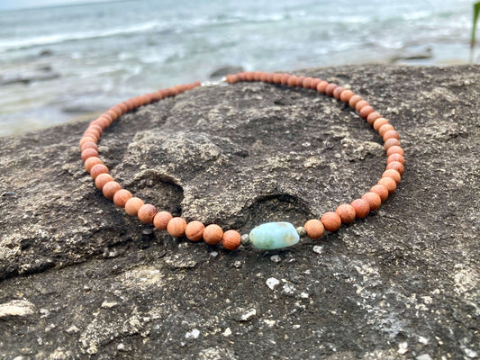 Big Kahuna - Larimar Necklace