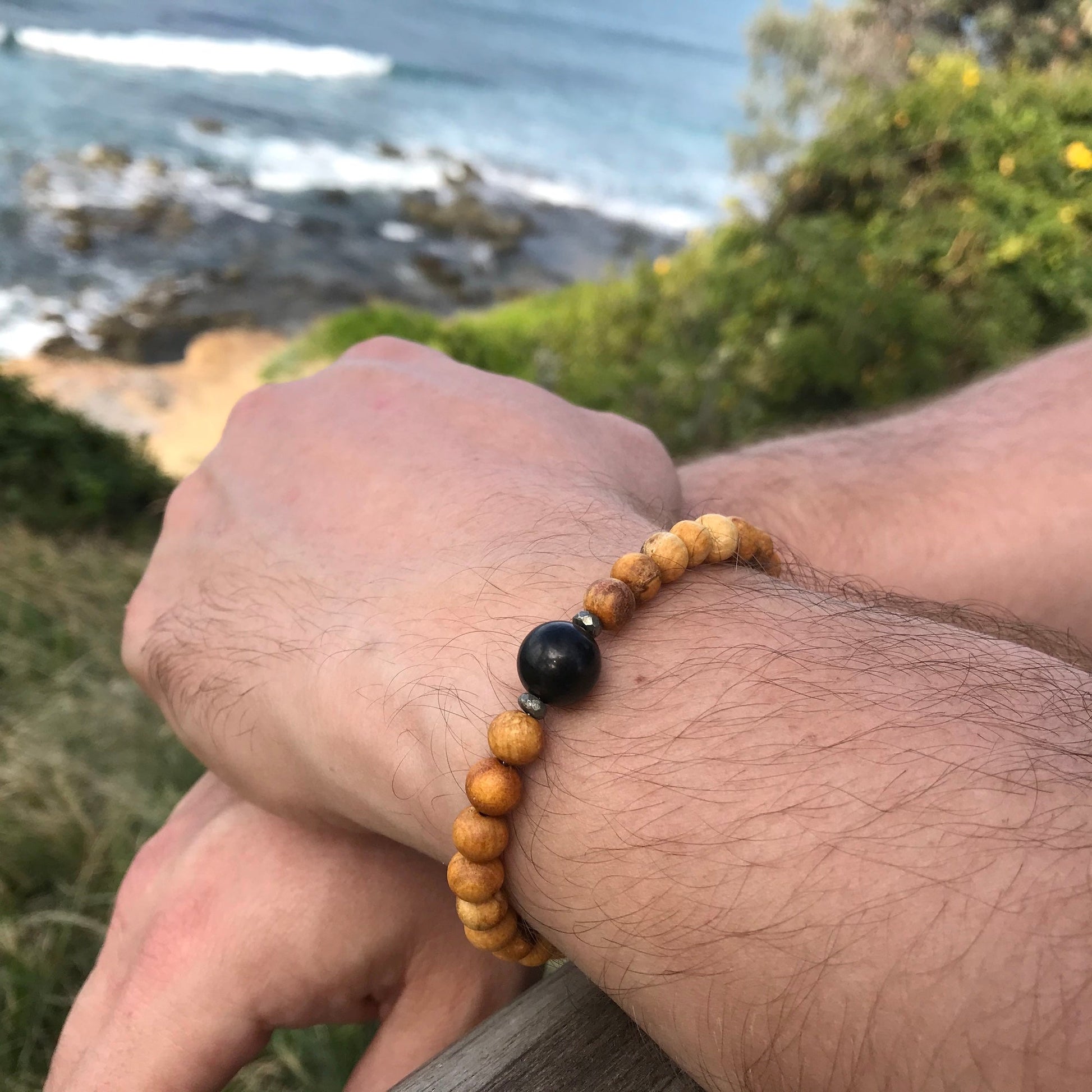 Palo Santo & Shungite Unisex Bracelet