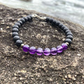 Men’s Zen Bracelet – Amethyst